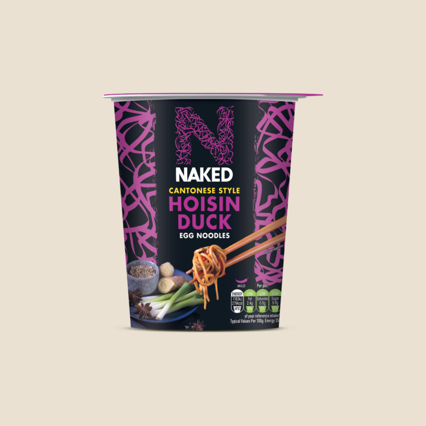 Naked Noodles Cantonese Hoi Sin Duck 78g