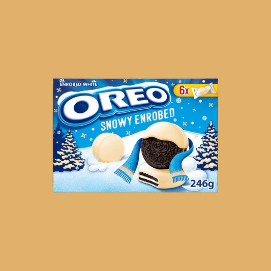 Oreo Snowy White Chocolate Enrobed 246g