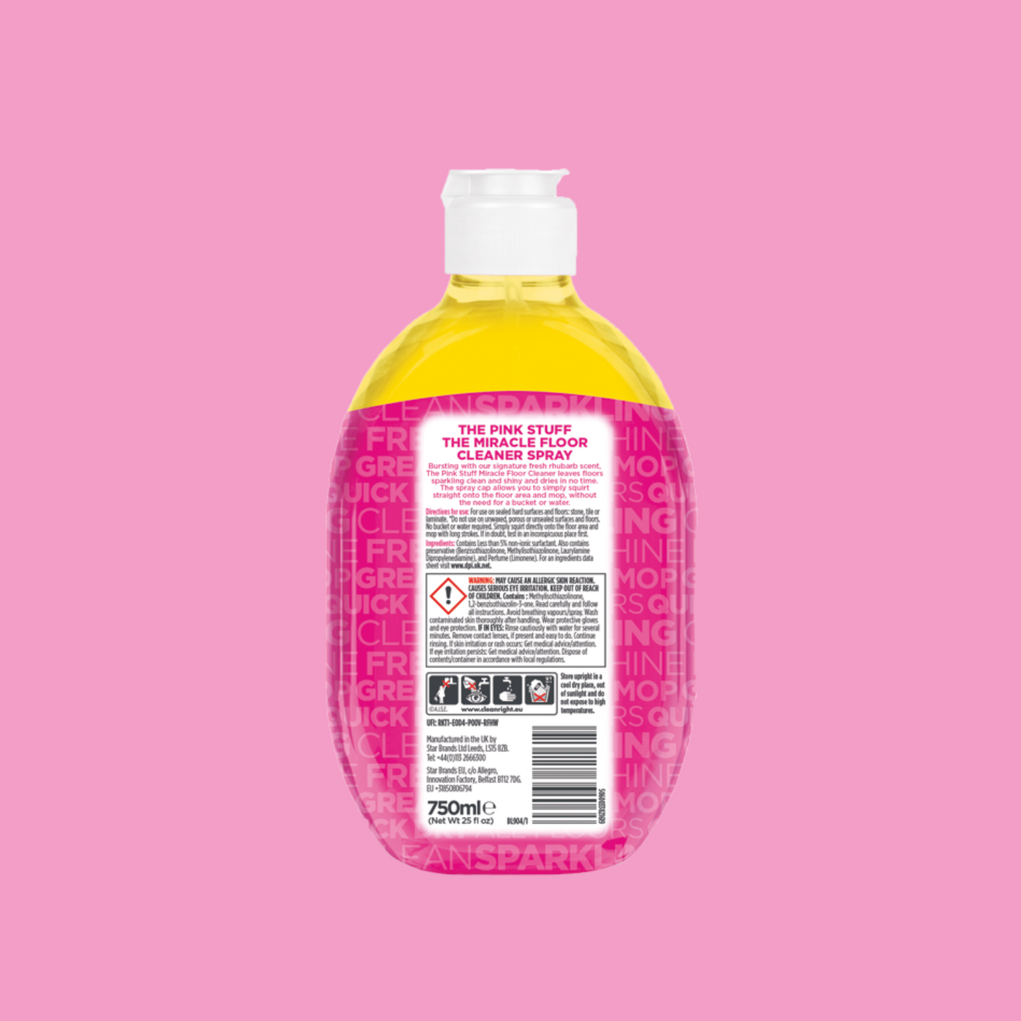 The Pink Stuff Miracle Floor Cleaner 750ml