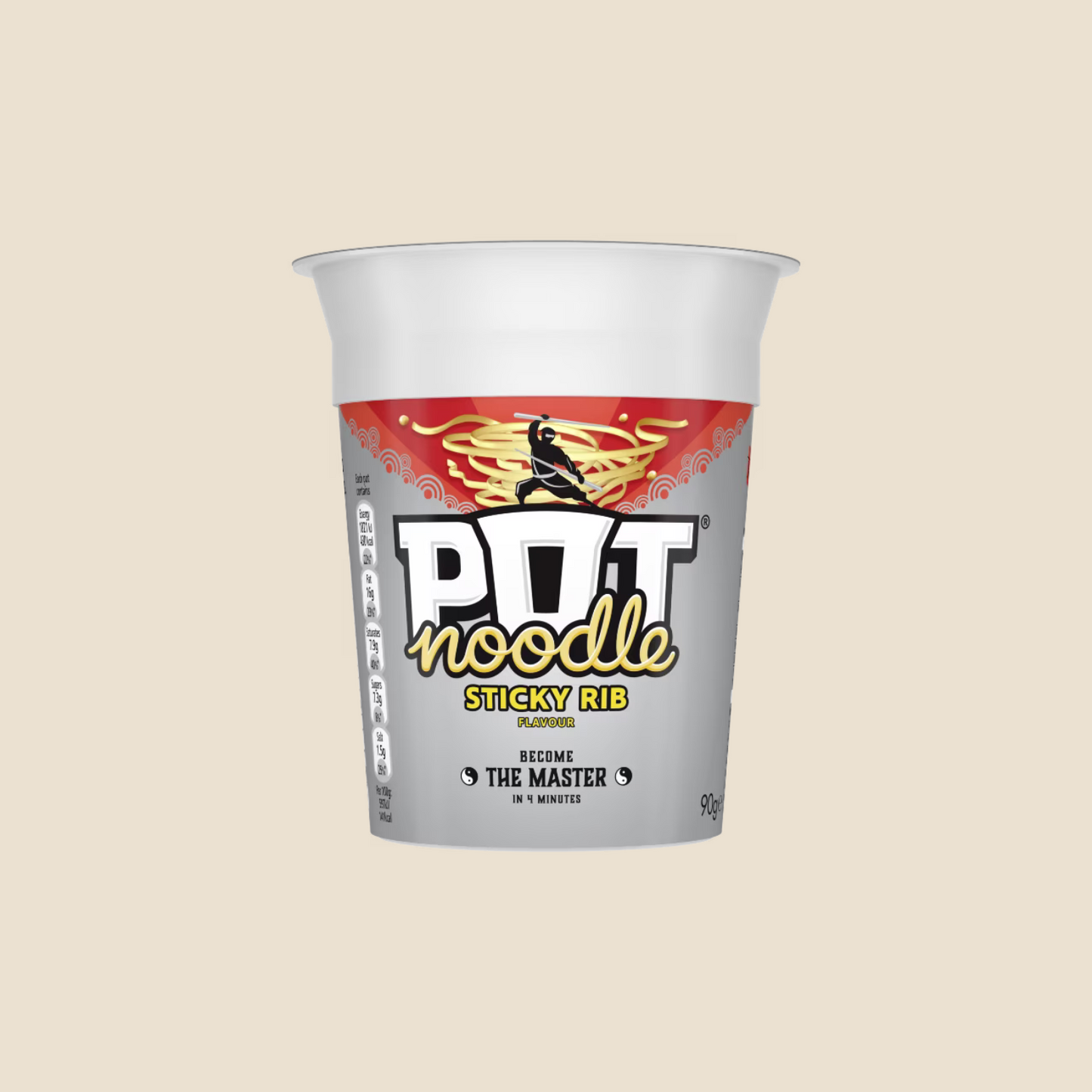 Pot Noodle Chinese Sticky Rib 90g