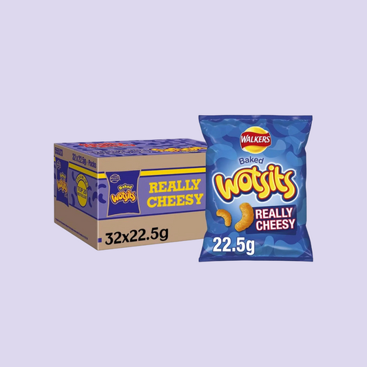 Walkers Wotsits Really Cheesy 22.5gx32 Box (BB: 30/11/24)