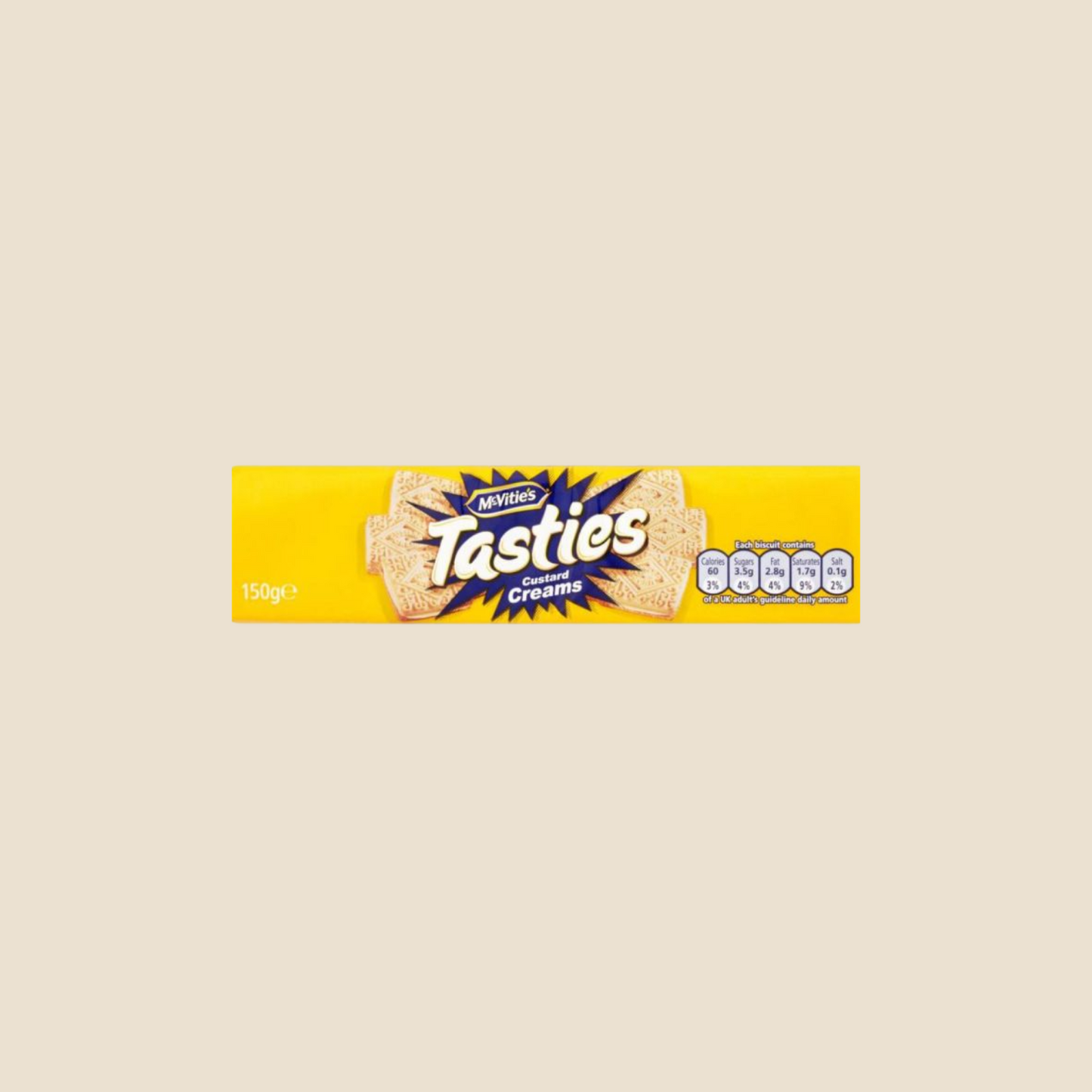 McVitie's Tasties Custard Creams 150g