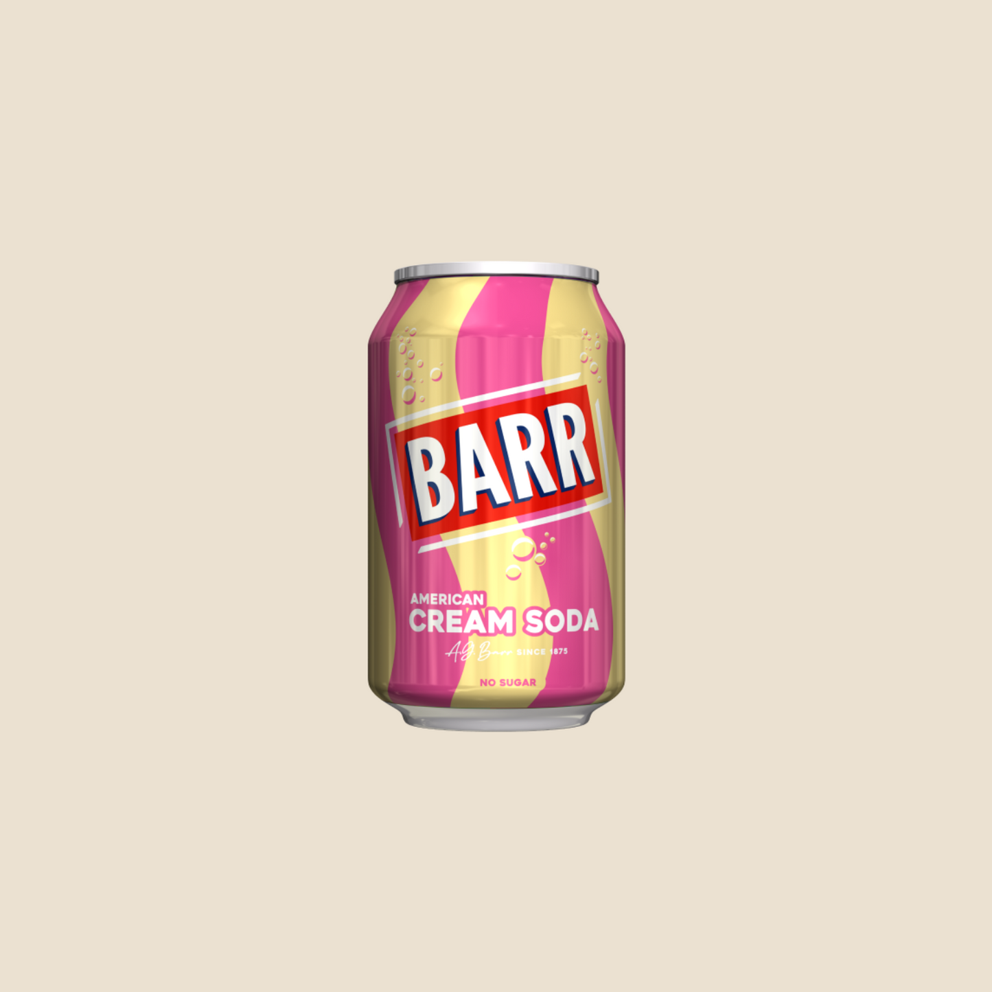 BARR American Cream Soda Sugar Free 330ml