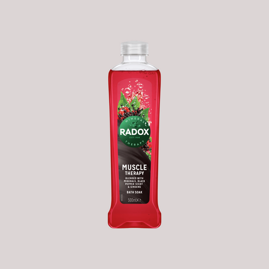 Radox Muscle Therapy Bath Soak with Black Pepper and Ginseng 500ml