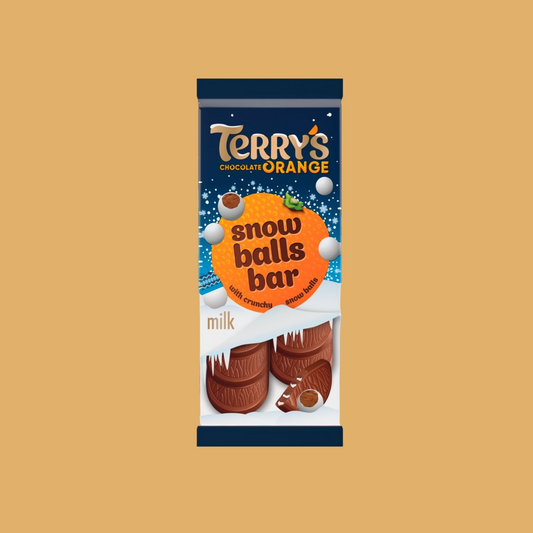 Terry's Chocolate Orange Snowballs Bar 90g