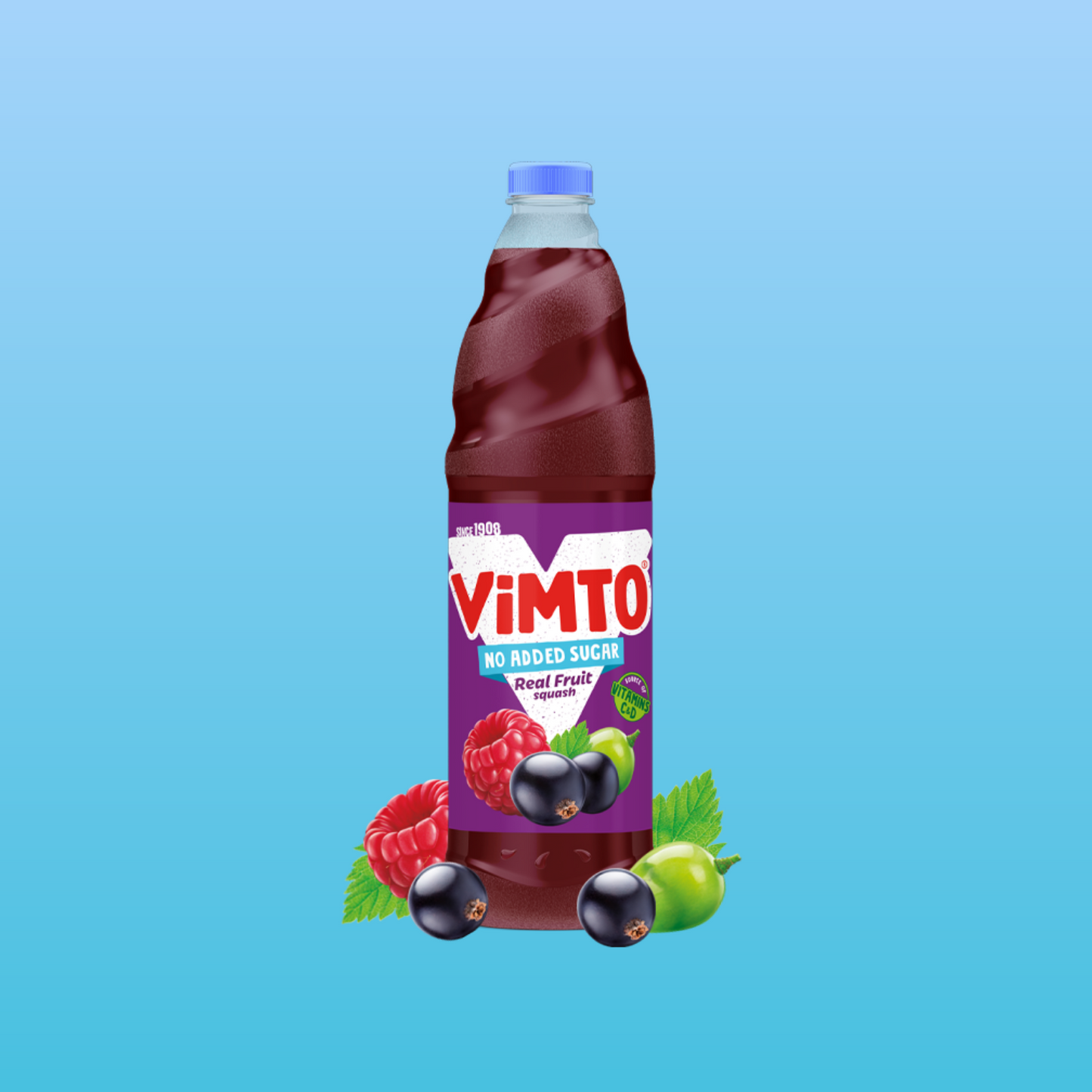 Vimto Original No Added Sugar Fruit Squash 725ml