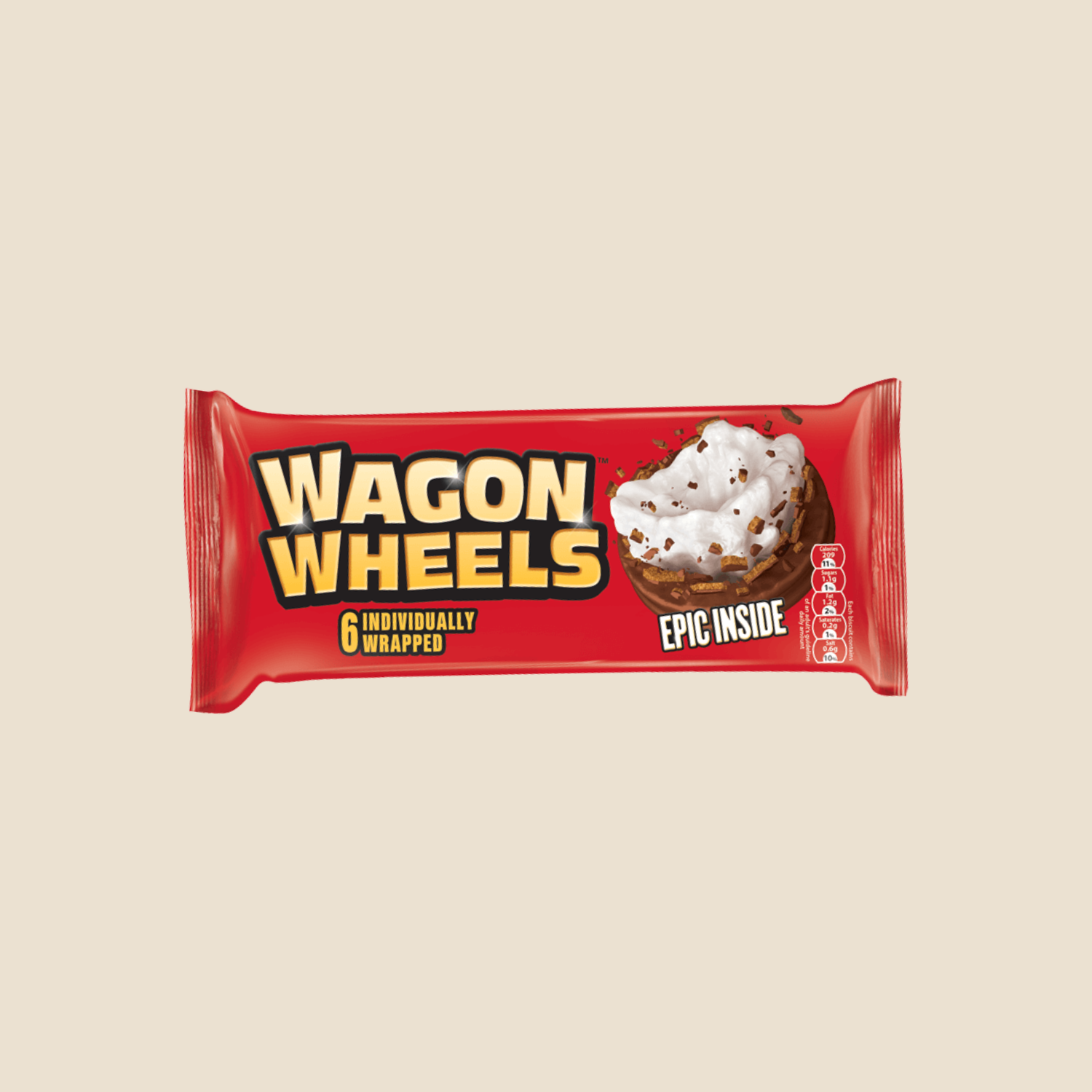 Wagon Wheels Original 6pk