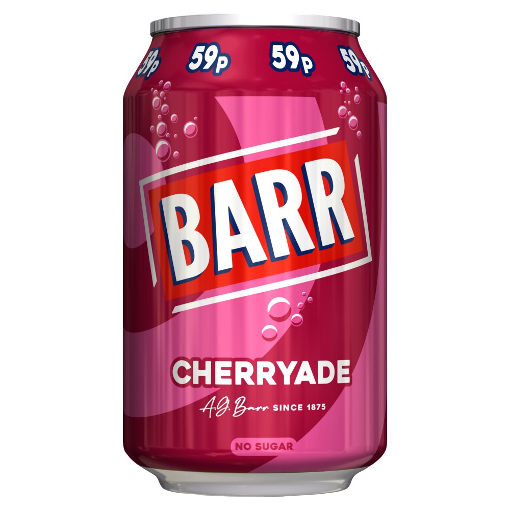 BARR Cherryade (no sugar) 330ml