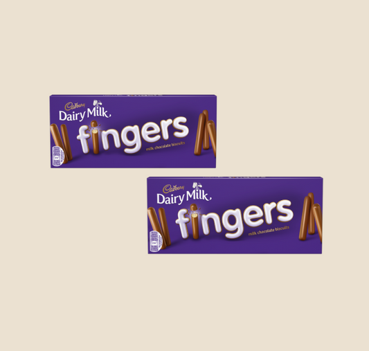 Cadbury Milk Chocolate Fingers 114g (Multi-Deal) (BB: 17/01/26 or 21/3/26)