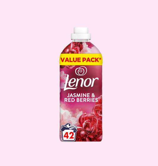 Lenor Ruby Jasmine & Red Berries Fabric Conditioner 42 Washes