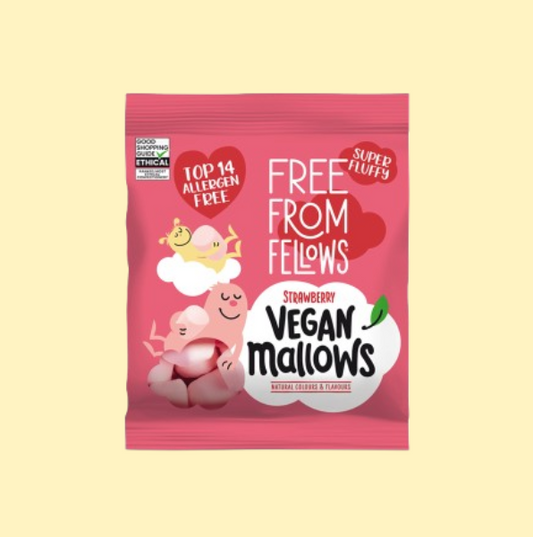 Free From Fellows Vegan Strawberry Mellows 105g