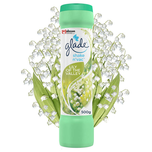 Glade Shake n Vac Lily of the Valley 500G