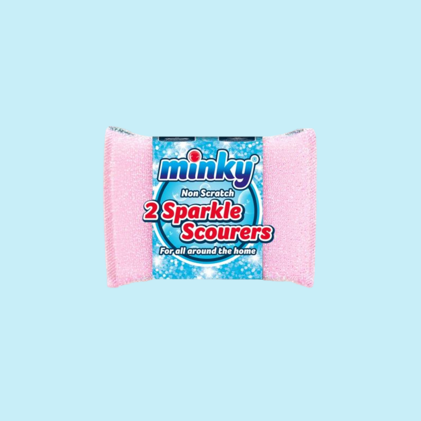 MINKY Sparkle Scourer 2 Pack