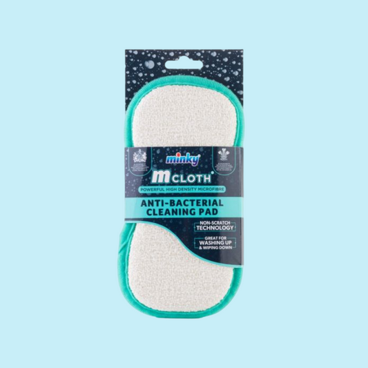 MINKY Anti-Bacterial Cleaning Pad-Teal