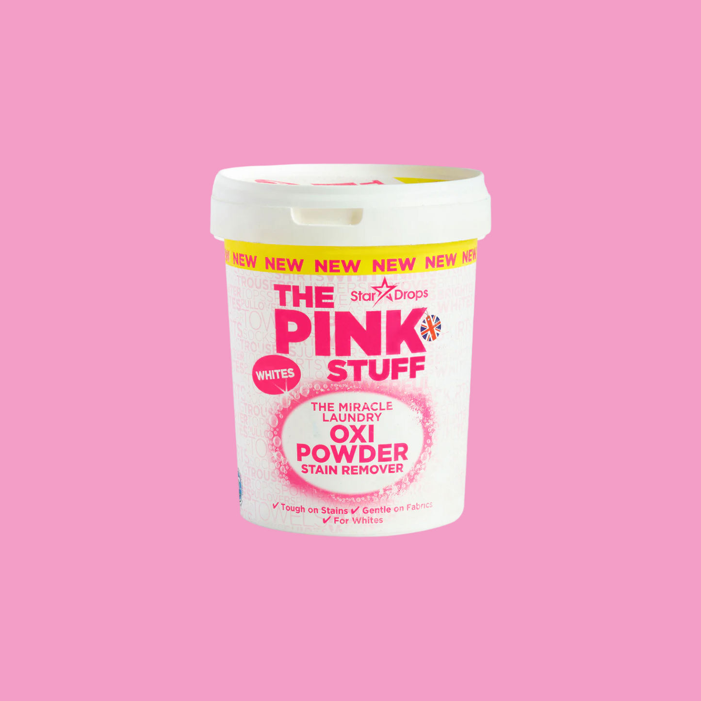 The Pink Stuff Stain Remover Powder For Whites 1kg