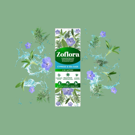 Zoflora Cypress & Sea Sage Concentrated Disinfectant 120ml